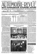 Titelblatt der Nummer 48 von Automobil-Revue Zeitungen 1946