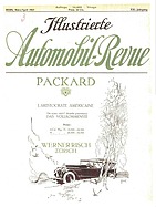 Titelblatt der Nummer 3 von Illustrierte Automobil-Revue 1925