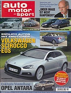 Titelblatt der Nummer 11 von auto motor und sport 2006