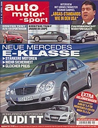 Titelblatt der Nummer 9 von auto motor und sport 2006