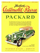Titelblatt der Nummer 4 von Illustrierte Automobil-Revue 1931