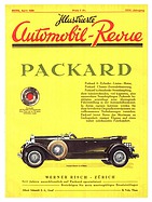 Titelblatt der Nummer 2 von Illustrierte Automobil-Revue 1929