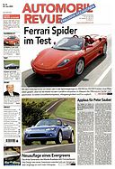 Titelblatt der Nummer 26 von Automobil-Revue Zeitungen 2005