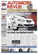 Titelblatt der Nummer 15 von Automobil-Revue Zeitungen 2008