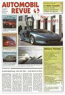 Titelblatt der Nummer 6 von Automobil-Revue Zeitungen 1996