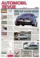 Titelblatt der Nummer 6 von Automobil-Revue Zeitungen 2002