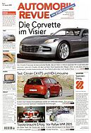 Titelblatt der Nummer 2 von Automobil-Revue Zeitungen 2005