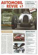 Titelblatt der Nummer 52 von Automobil-Revue Zeitungen 1995