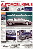 Titelblatt der Nummer 19 von Automobil-Revue Zeitungen 2001