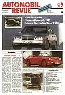 Titelblatt der Nummer 20 von Automobil-Revue Zeitungen 1993