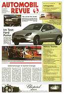 Titelblatt der Nummer 50 von Automobil-Revue Zeitungen 1997