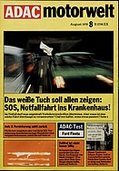Titelblatt der Nummer 8 von ADAC Motorwelt 1976