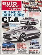 Titelblatt der Nummer 10 von auto motor und sport 2012