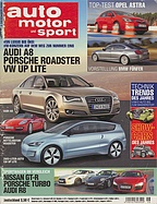 Titelblatt der Nummer 26 von auto motor und sport 2009