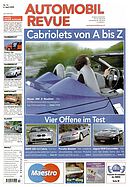 Titelblatt der Nummer 14 von Automobil-Revue Zeitungen 2005