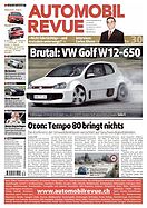 Titelblatt der Nummer 30 von Automobil-Revue Zeitungen 2007