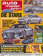 Titelblatt der Nummer 3 von auto motor und sport 2010