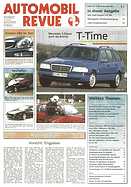 Titelblatt der Nummer 51 von Automobil-Revue Zeitungen 1995