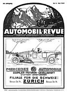 Titelblatt der Nummer 5 von Automobil-Revue Zeitungen 1919