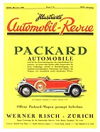 Titelblatt der Nummer 4 von Illustrierte Automobil-Revue 1930