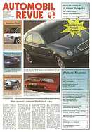 Titelblatt der Nummer 47 von Automobil-Revue Zeitungen 1996