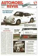 Titelblatt der Nummer 2 von Automobil-Revue Zeitungen 1991