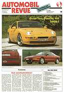 Titelblatt der Nummer 19 von Automobil-Revue Zeitungen 1993