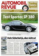 Titelblatt der Nummer 18 von Automobil-Revue Zeitungen 2006