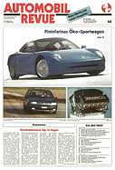 Titelblatt der Nummer 40 von Automobil-Revue Zeitungen 1993