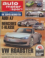 Titelblatt der Nummer 3 von auto motor und sport 2009