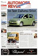 Titelblatt der Nummer 46 von Automobil-Revue Zeitungen 2005