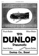Titelblatt der Nummer 24 von Automobil-Revue Zeitungen 1914