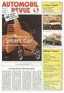 Titelblatt der Nummer 22 von Automobil-Revue Zeitungen 1995