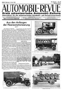 Titelblatt der Nummer 23 von Automobil-Revue Zeitungen 1943