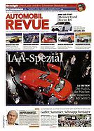 Titelblatt der Nummer 39 von Automobil-Revue Zeitungen 2009