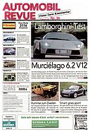 Titelblatt der Nummer 36 von Automobil-Revue Zeitungen 2002