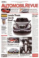 Titelblatt der Nummer 7 von Automobil-Revue Zeitungen 2001