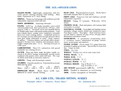 AC Ace - Verkaufsprospekt (1953, engl.) - Seite 4 AC Ace - Verkaufsprospekt (1953, engl.) - Seite 4