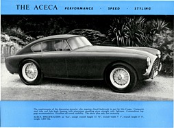 AC Ace und Aceca - Verkaufsprospekt (1954, engl.) - Seite 3 AC Ace und Aceca - Verkaufsprospekt (1954, engl.) - Seite 3
