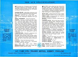 AC Ace und Aceca - Verkaufsprospekt (1954, engl.) - Seite 4 AC Ace und Aceca - Verkaufsprospekt (1954, engl.) - Seite 4