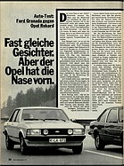 ADAC Motorwelt 1/1978: Granada gegen Rekord