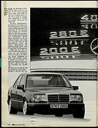 ADAC Motorwelt 1/1993 - Test Mercedes-Benz 200 E bis 400 E