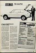 ADAC Motorwelt 10/1975 - Fiat 128 3P Berlinetta