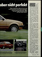 ADAC Motorwelt 10/1980 - Der neue Escort - gut, aber nicht perfekt