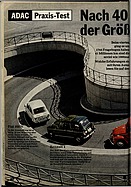 ADAC Motorwelt 11/1971 - Vierter Praxistest - Kleinwagen, u.a. 2 CV