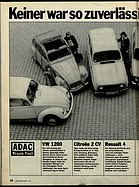 ADAC Motorwelt 11/1978 - Keiner war so zuverlässig wie der Käfer