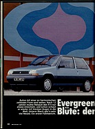 ADAC Motorwelt 11/1984 - Ein frischer Renault 5