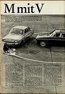 ADAC Motorwelt Nr. 12 vom 1. Dezember 1964 - Seite 58: M mit V - Ford Taunus 17 M