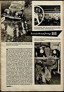 ADAC Motorwelt 2/1955: Versuchsauftrag 88