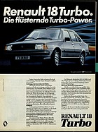 ADAC Motorwelt Nr. 4 vom 1. April 1981 – Werbung "Die flüsternde Turbo-Power."